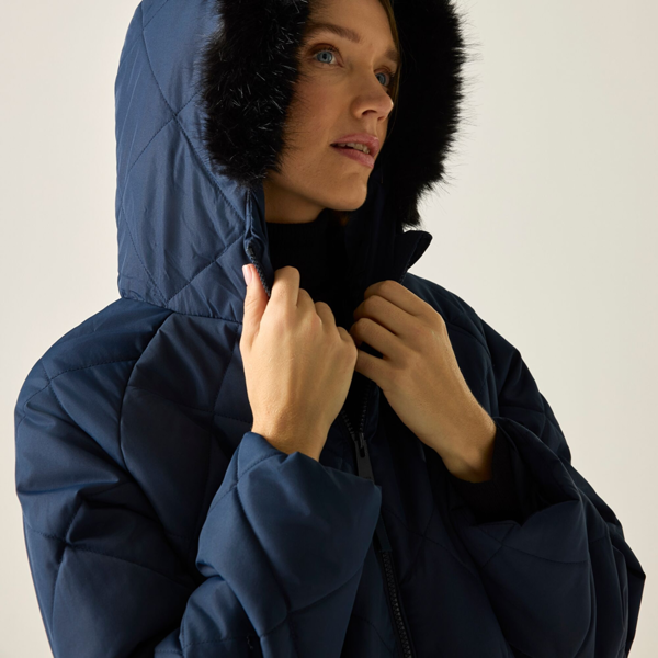 Regatta Womens Freyla Padded Jacket - Navy