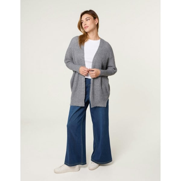 Blue Vanilla Textured Cardigan