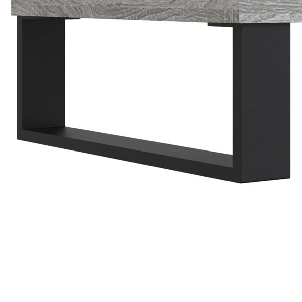 Berkfield TV Cabinet Grey Sonoma 150x30x50 cm Engineered Wood