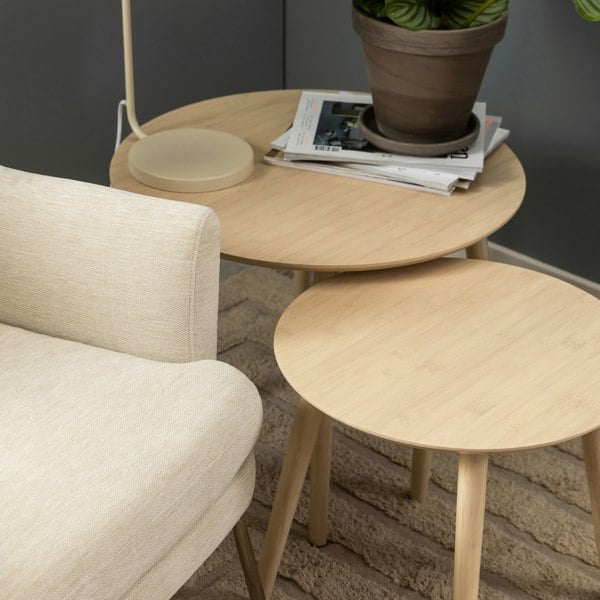 Furniture To Go Roslin Coffee Table Set in Bamboo