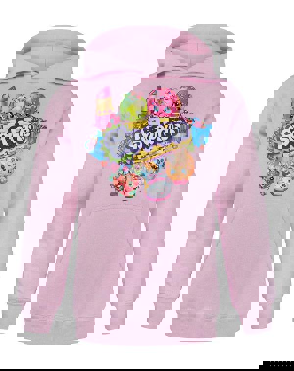 Shopkins Girls Pink Once You Shop Hoodie