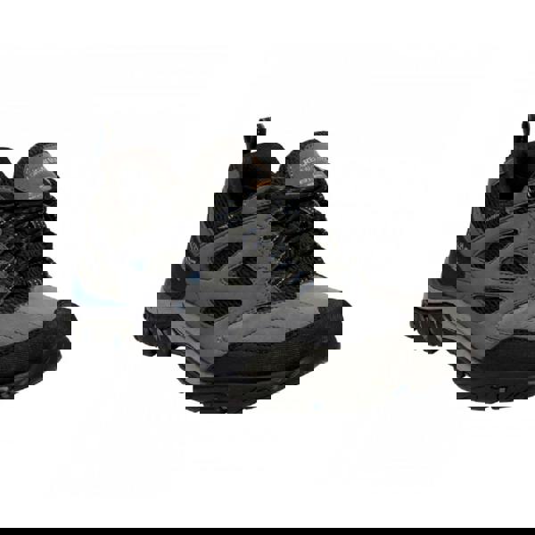 Regatta Mens Holcombe IEP Low Hiking Boots - Granite/Dark Denim - 