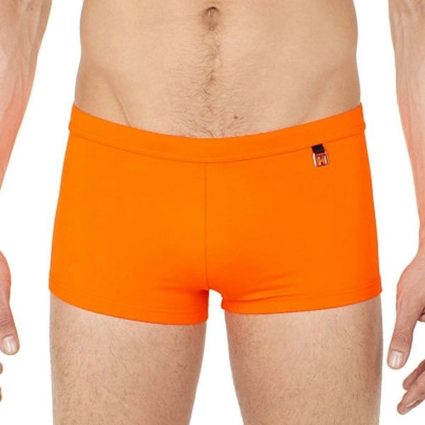 Hom Sunlight Swim Shorts, Mandarine Orange