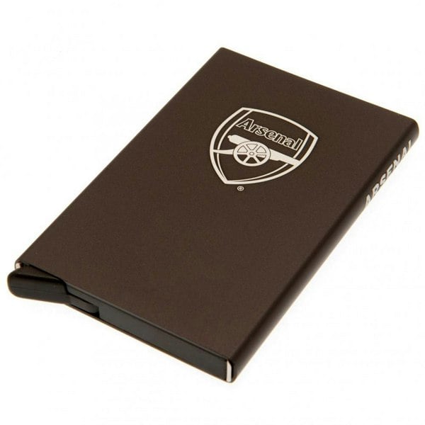 Arsenal FC Aluminium Card Holder - Black