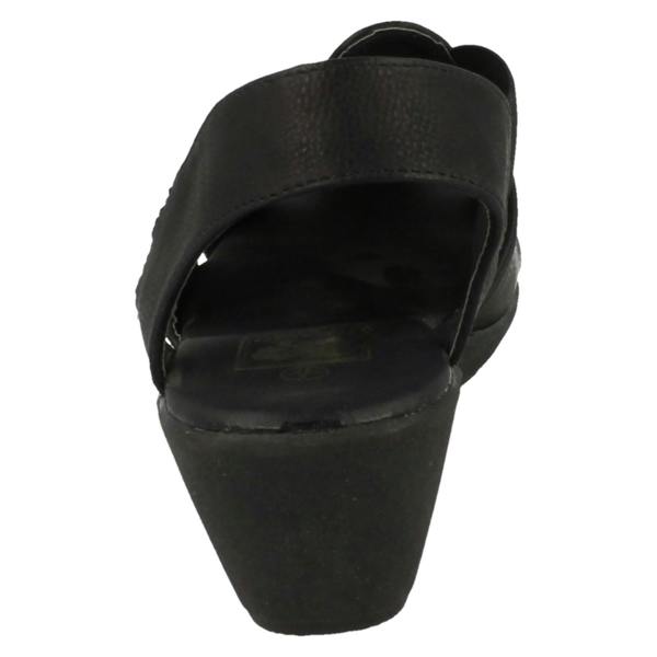 Down to Earth Ladies Casual Down To Earth Sling Back Wedge Sandal