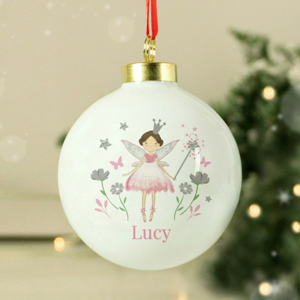 Personalised Memento Company Personalised Fairy Princess Bauble