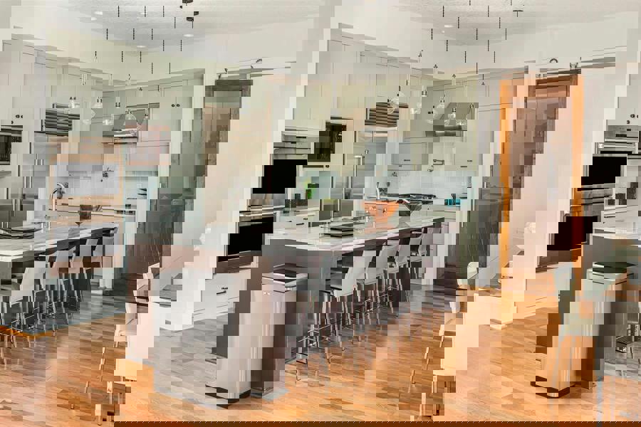 Durable DUO Motion Sensor Bin | Smart Automatic Steel Kitchen Waste Bin | 2x20L