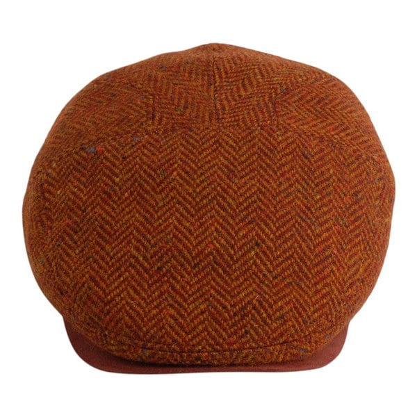 Gamble & Gunn Goodwood - Red Flat Cap Molloy and Sons Irish Donegal Tweed