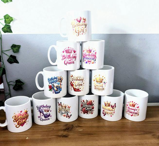 Bundled Gifts Birthday mugs selection