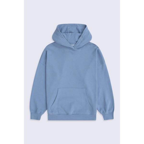 Animal Womens/Ladies Idol Drop Shoulder Hoodie - Pale Blue - 