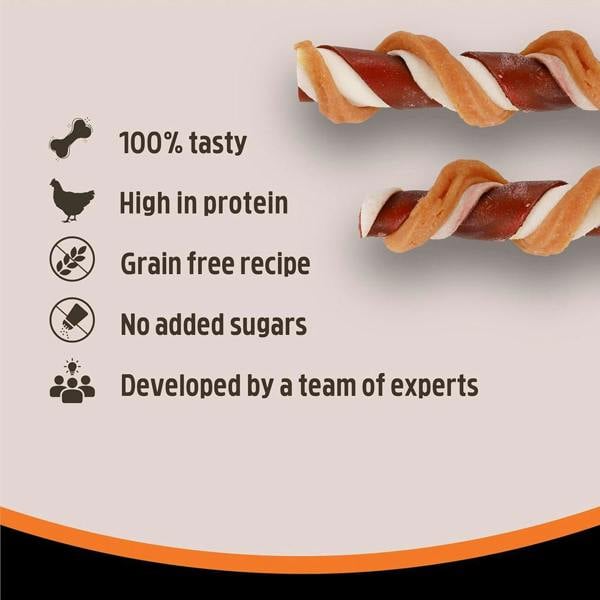 Rosewood Chicken Trio Sticks Dog Treats 90g