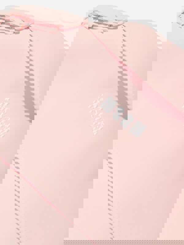 MSGM Girls Technical Fabric Jacket in Pink