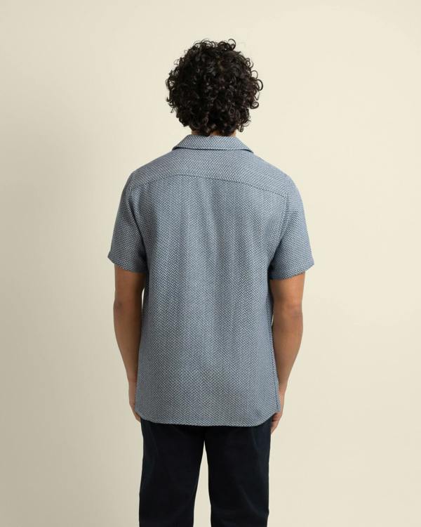 Larsson & Co Wray - Chevron Short Sleeve Shirt