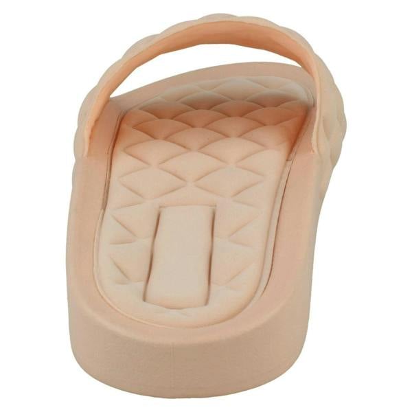 Spot On Ladies Spot On Quilted Sliders F00388