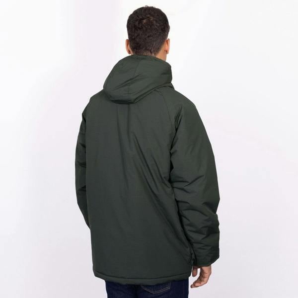 Fred Perry Padded Zip Through Jacket Night Green