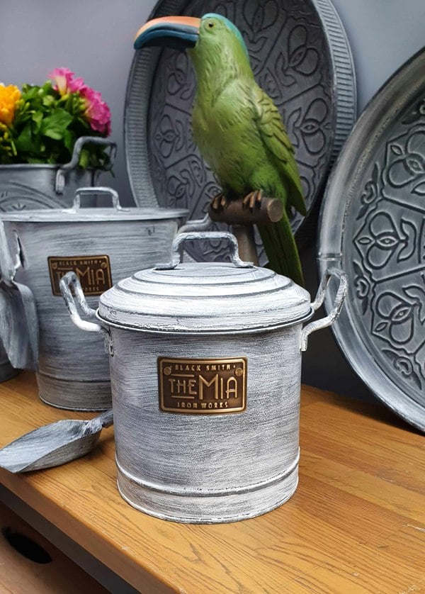 Rozi Stone Collection Kitchen Storage Bin