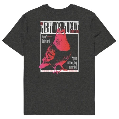 Anchor & Crew 08 Fight Or Flight Club EDITIONS Organic Cotton T-Shirt