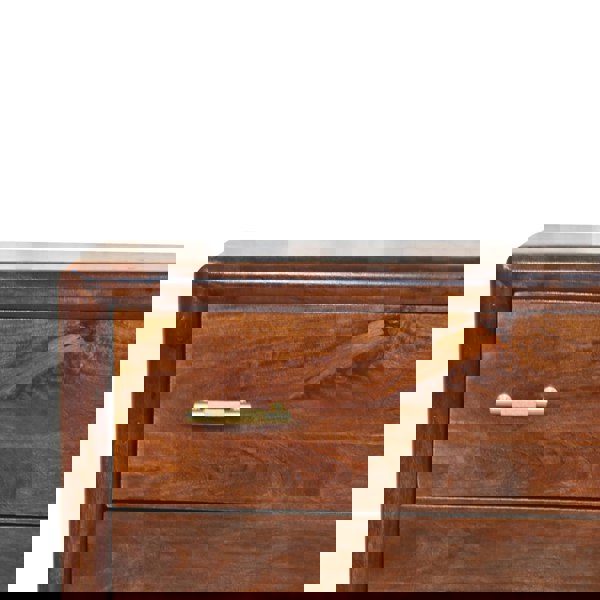 Artisan Furniture Solid Wood Regency Woven 2-Drawer Nightstand