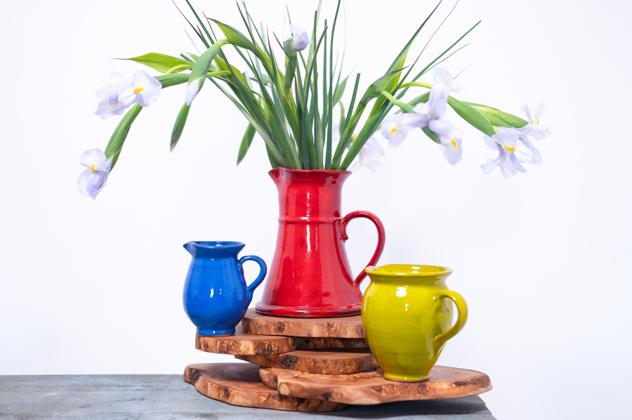 Verano Spanish Ceramics Selena - Large Flat Based Jug