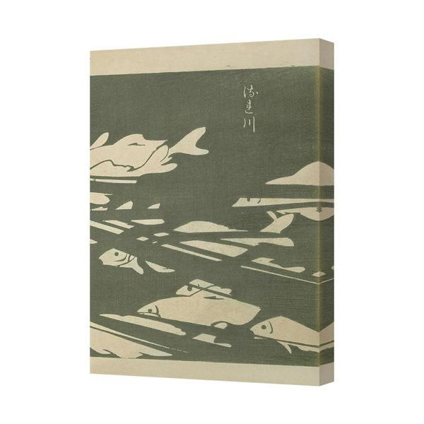 Benjamin Tate Design Koi Fish Canvas Art Print Japanese Style Wall Decor 7098