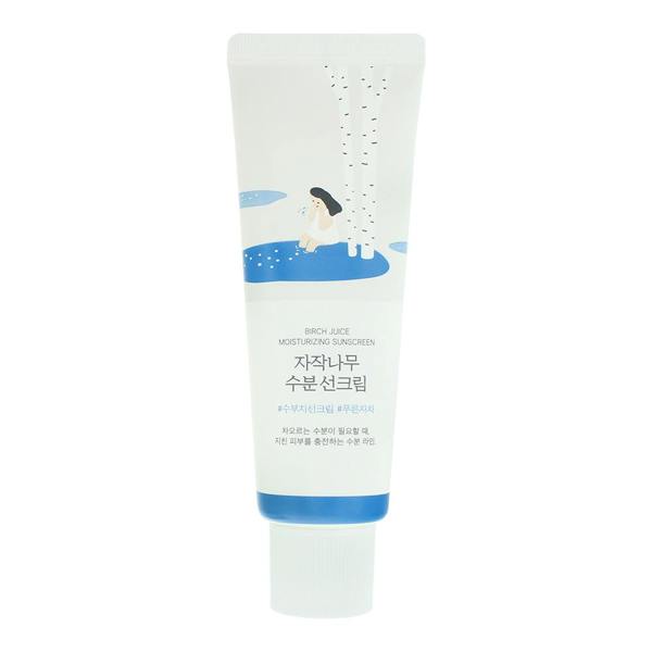 Round Lab Birch Juice Moisturising Sunscreen 50ml Sun Cream SPF50+
