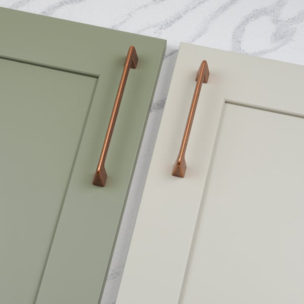 Handle & Home Antique Copper D Handles