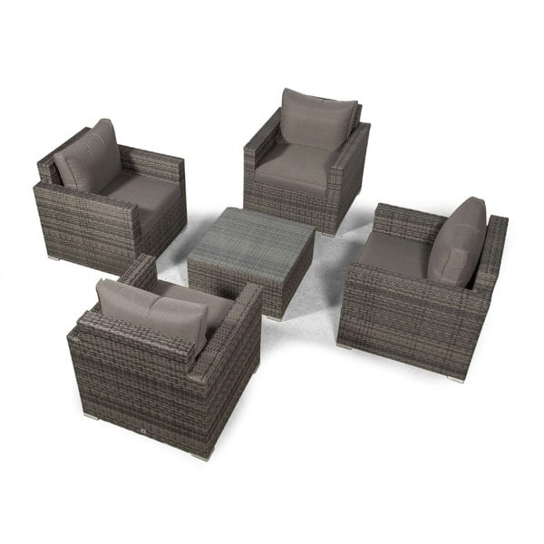 Giardino Sydney 4 Seater Rattan Conversation Sofa Set