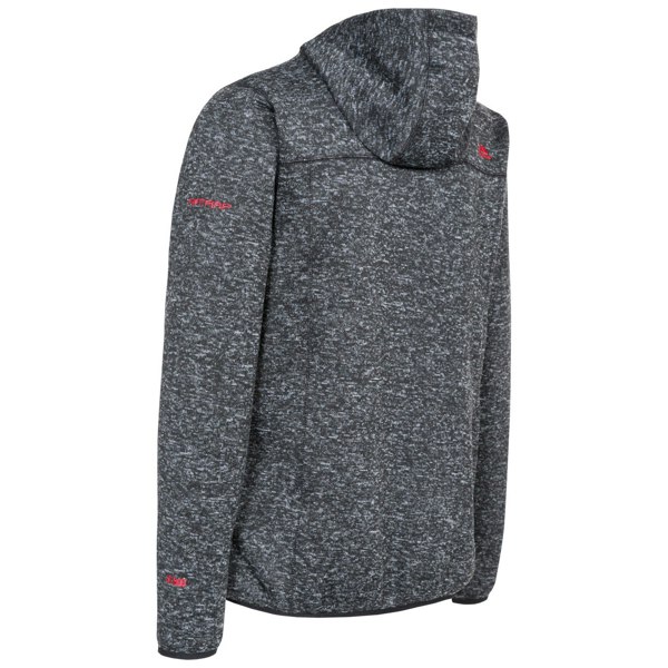 Trespass Men's Odeno Fleece Jacket - Black Marl