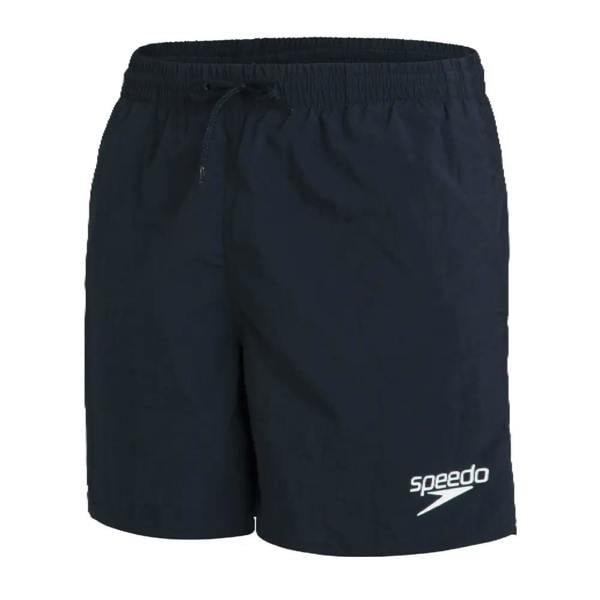 Navy Speedo Essentials 16’’ watershorts with elasticated waist and white logo