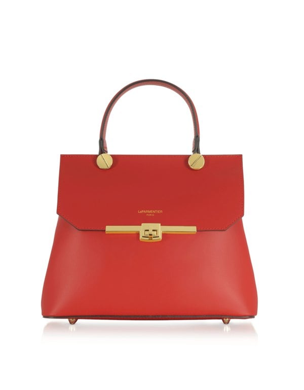 Le Parmentier Atlanta Top Handle Satchel - Red