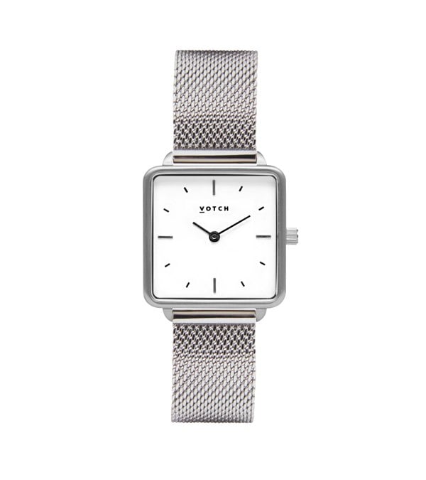 Votch Silver & Mesh Watch | Kindred