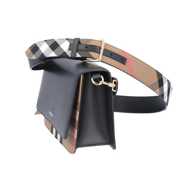 Burberry Mackford Black Crossbody Bag