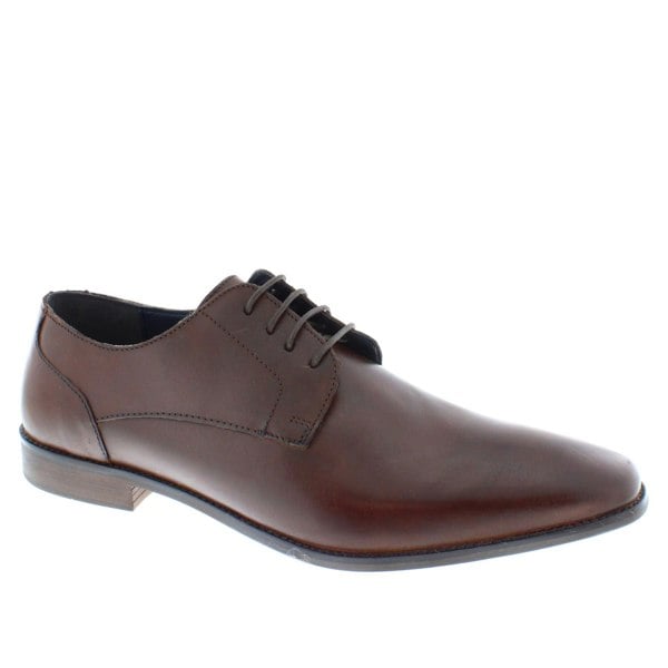 Thomas Crick Men's Leather Lace Up Derby Shoes