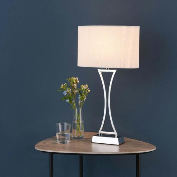Pagazzi Lighting Corrina Polished Chrome Touch Table Lanp