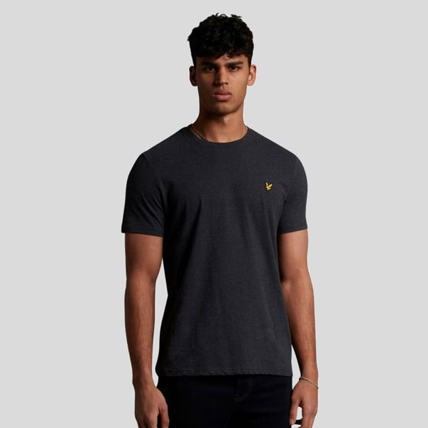 Lyle & Scott Plain T-Shirt - Grey Marl