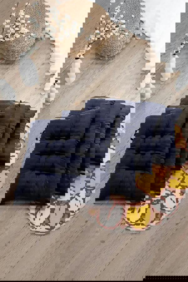 Living and Home 4Pcs Soft Thicken Tatami Seat Cushion