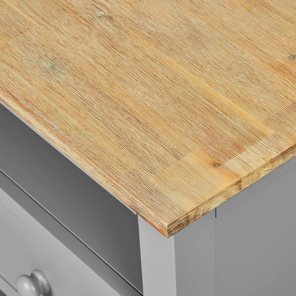 Statement Furniture Florence Large Wooden TV Stand with 3 Drawers and Shelf