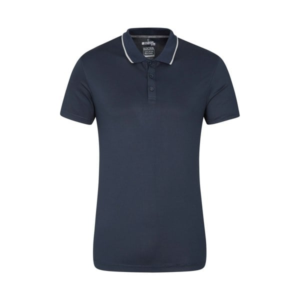 Mountain Warehouse Mens Tournament IsoCool Polo Shirt - Navy