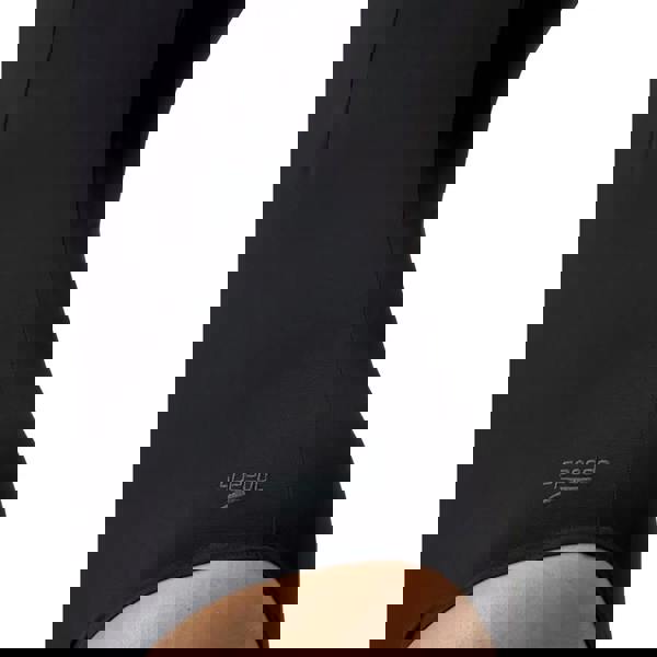 Black Speedo Shaping AquaNite swimsuit with longer body length