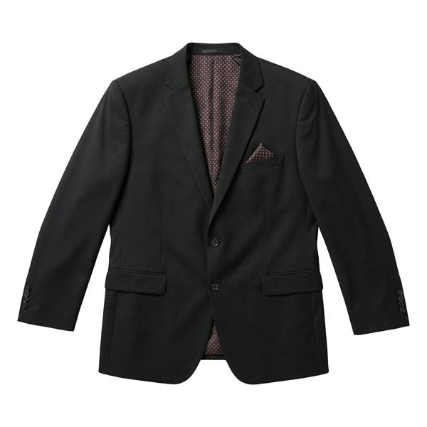 Duke Mens D555 Ted 4 Way Stretch Suit Jacket - Black - 