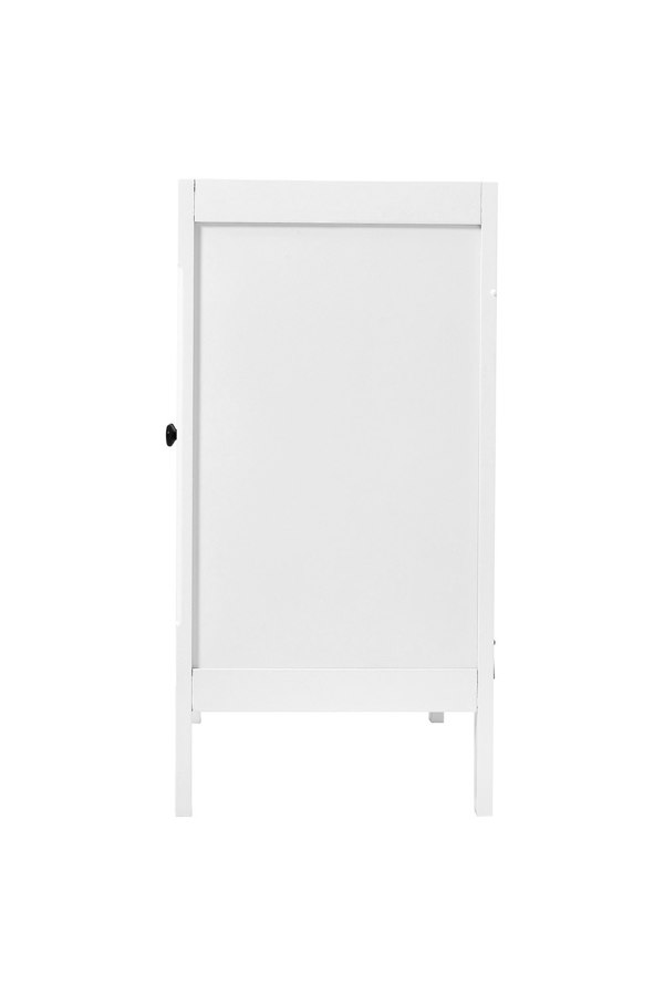 Living and Home Double-door U-Shaped Bathroom Under Sink Cabinet