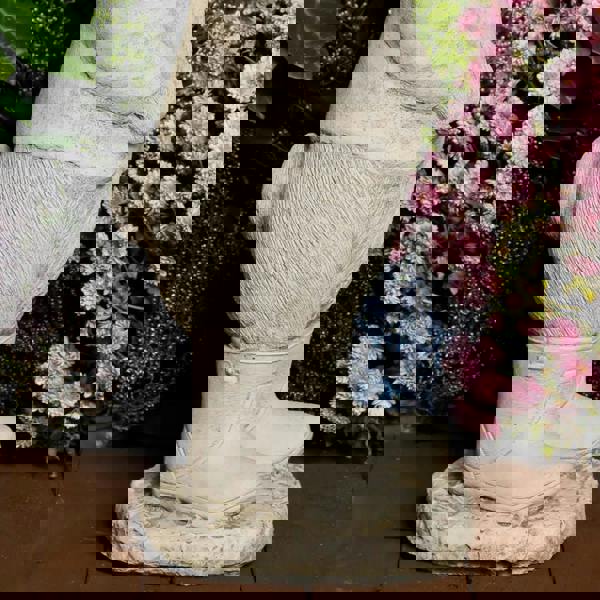 Cute Stone Cast Peter Rabbit Large Garden Sculpture