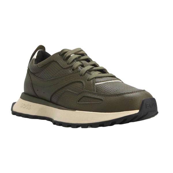 Boss Mens Jonah Running Trainers - Green
