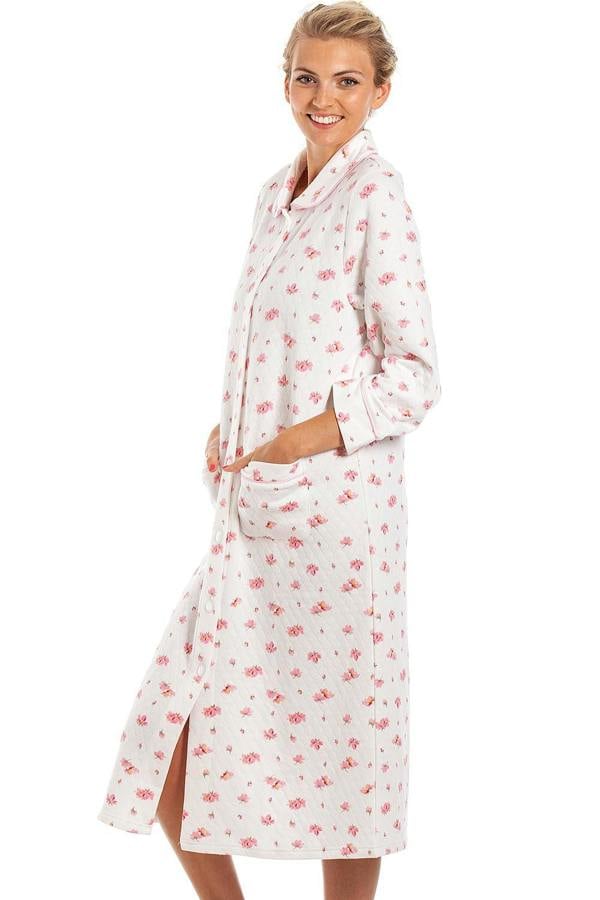 Womens Mock Quilted Housecoats