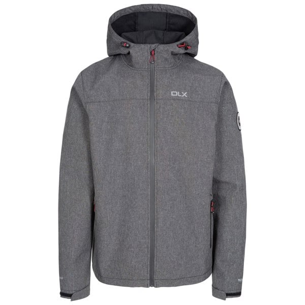 Trespass Men's Anak Soft Shell Jacket - Black Marl