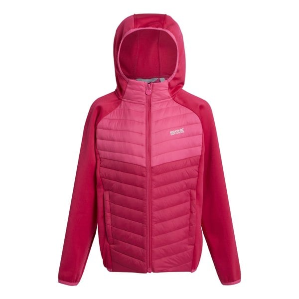 Regatta Girls Kielder VIII Hybrid Jacket - Pink Potion/Flamingo Pink