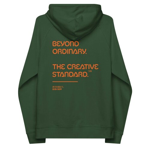 Anchor & Crew Beyond Ordinary Creative Standard Organic Cotton Hoodie - Bottle Green