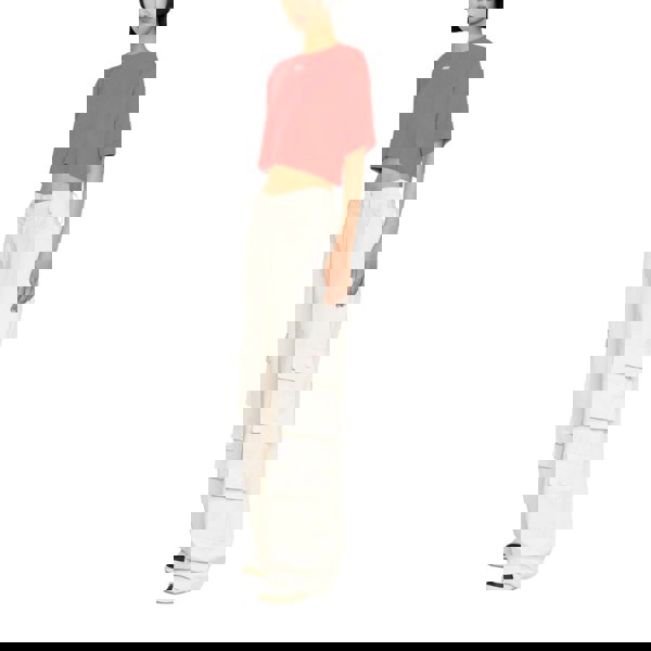 Off-White Logo Print Cropped T-Shirt M