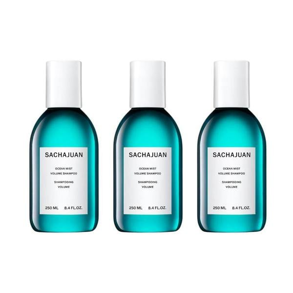 SACHAJUAN 3 x SACHAJUAN Ocean Mist Volume Shampoo 250 ml