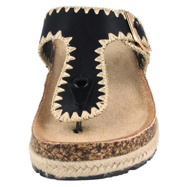 Down to Earth Ladies Down To Earth Toe Post Sandals F12105